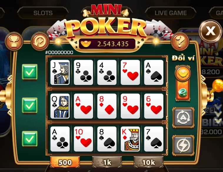 Chinh Phục Jackpot Khổng Lồ Với Trải Nghiệm Mini Poker Tại iWin Club Năm 2026