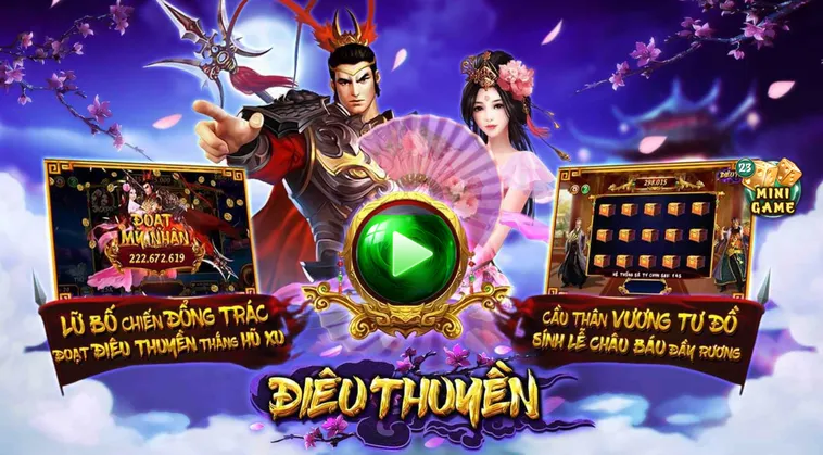 Chinh Phục Nổ Hũ Điêu Thuyền Tại iWin Club Trải Nghiệm Slot Game Mỹ Nhân Đẳng Cấp