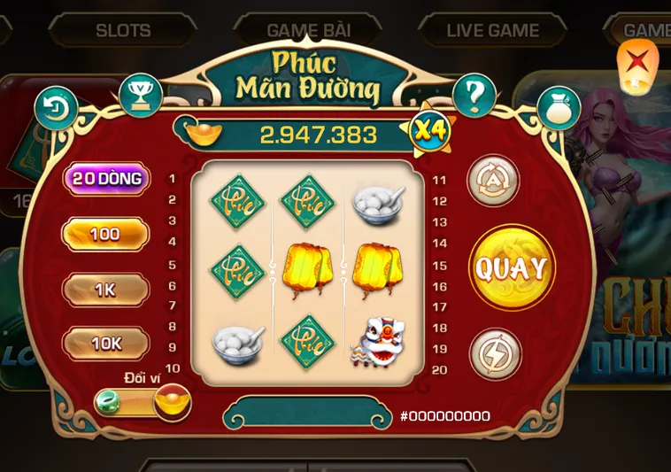 Trải Nghiệm Đồ Họa 4K Sắc Nét Của Siêu Phẩm Phúc Mãn Đường Tại iWin Club