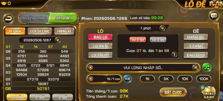 Phân Tích Chuyên Sâu Dịch Vụ Lô Đề Siêu Tốc Tại iWin Club Uy Tín